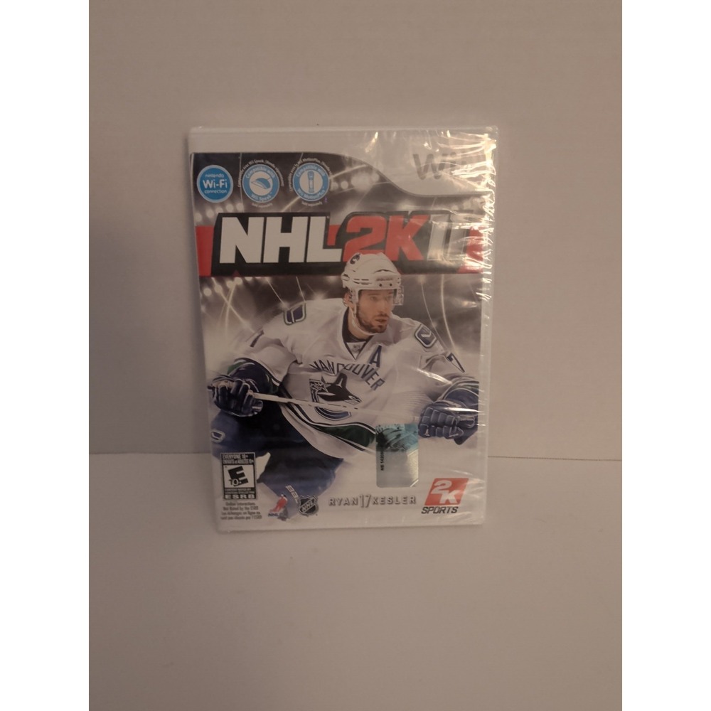 NHL 2K11 Nintendo Wii New Sealed 2K Sports Ryan Kesler Hockey Video Game